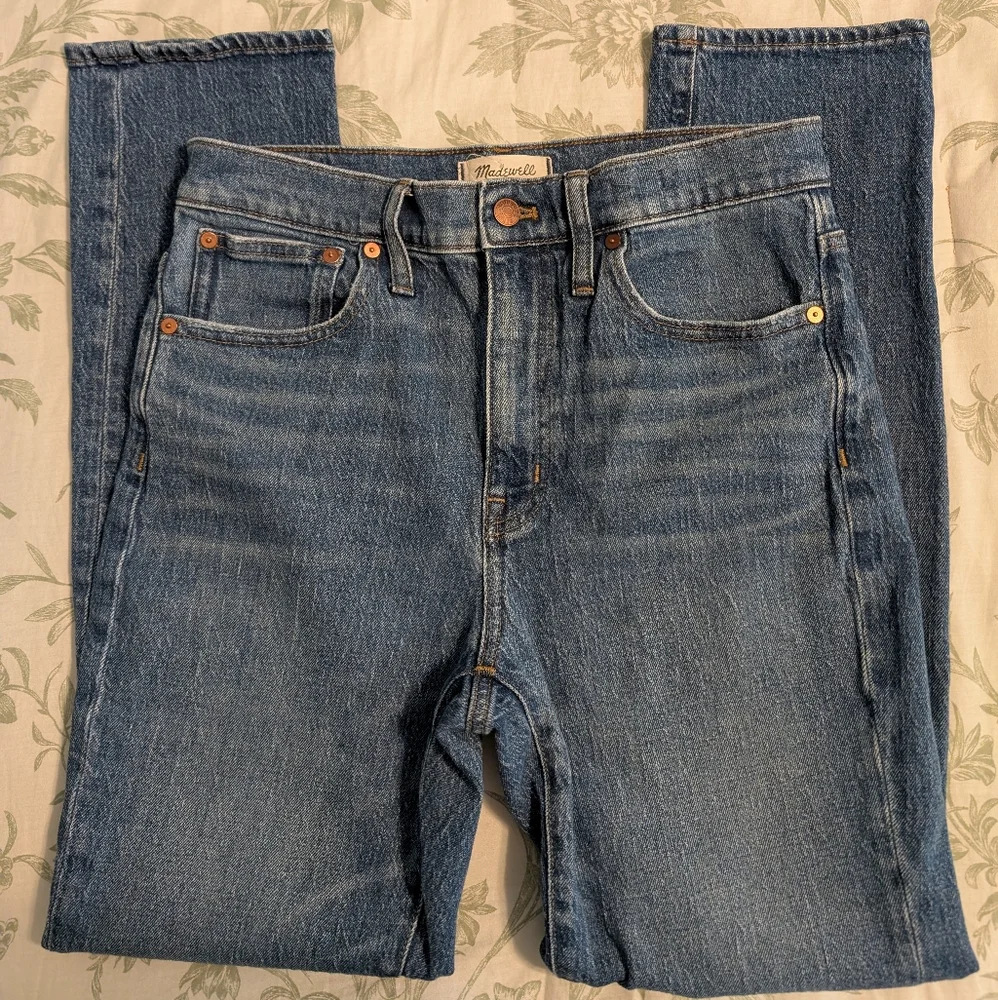Madewell Blue Women Jeans - Picture 2 of 6